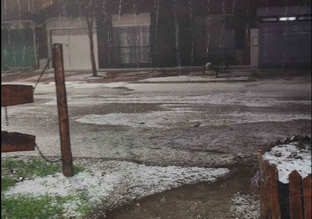 Los videos de las tormentas con granizo en: Córdoba, Buenos Aires, Santa Fe y San Luis