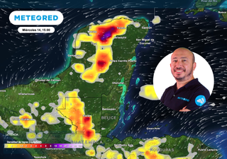 Meteor&oacute;logo Juan Antonio Palma advierte de otra semana con fuertes tormentas en la Pen&iacute;nsula de Yucat&aacute;n