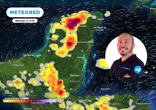 Meteor&oacute;logo Juan Antonio Palma advierte de otra semana con fuertes tormentas en la Pen&iacute;nsula de Yucat&aacute;n
