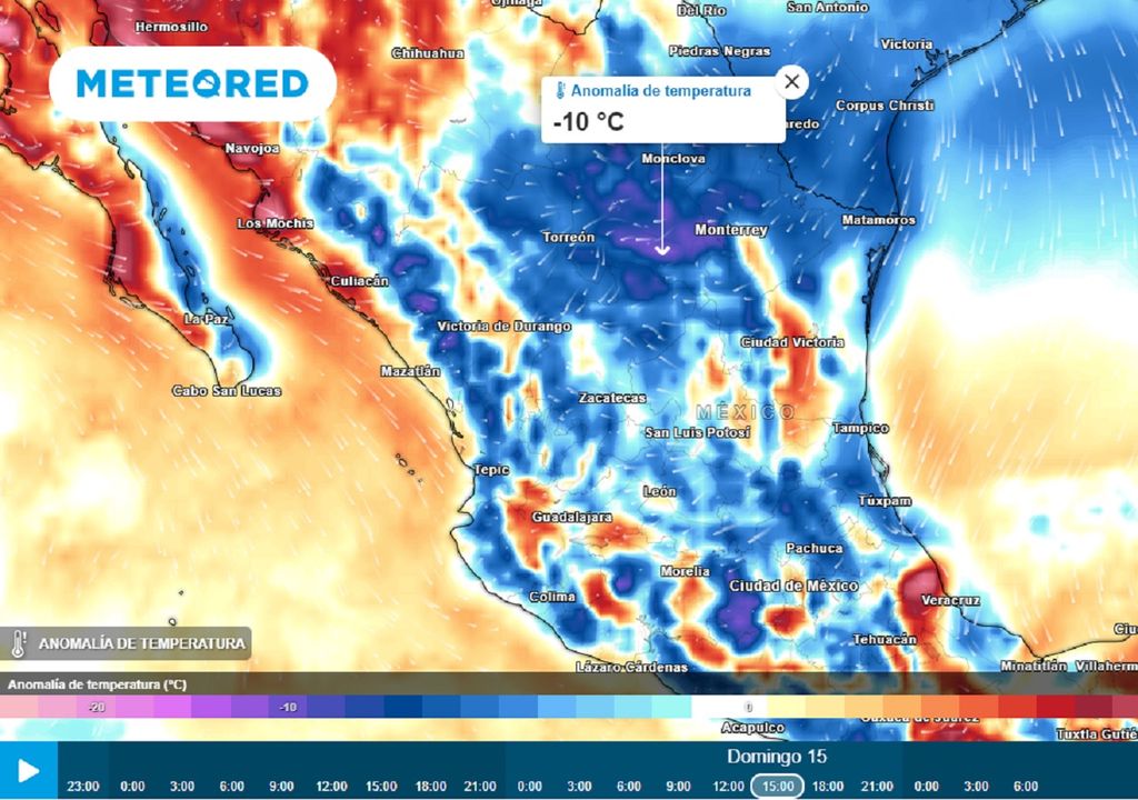 Hasta 10°C por debajo de lo normal se podría presentar en el noreste, siendo un ambiente fresco.