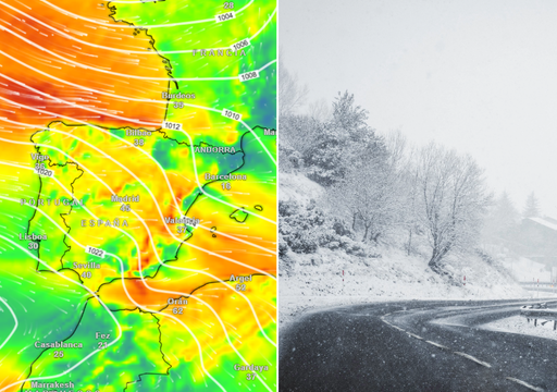 Viento, lluvia, nieve, grandes claros: los cambios bruscos de tiempo seguirán en España por este motivo