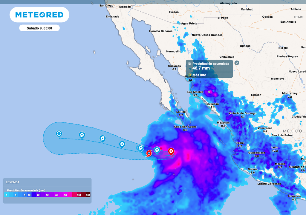 Lluvias acumuladas por Ivo Viernes Lluvias acumuladas por Ivo Viernes