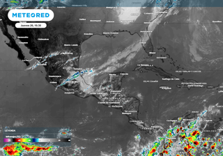 Vientos fuertes y lluvias para este viernes en México. ¿Qué estados serán más afectados?