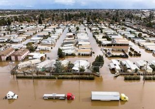 Vientos huracanados, lluvias intensas, inundaciones y deslizamientos de tierra en California