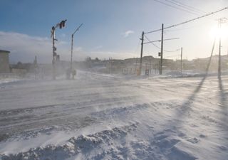 Viento intenso, posible nevada y temperatura de hasta -10 °C en el Norte