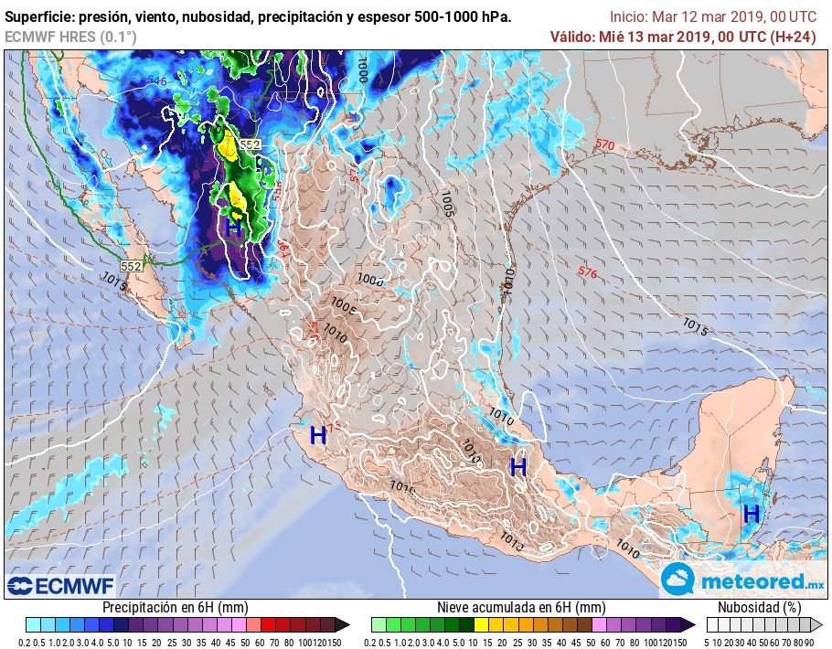 Vientos Intensos Para Las Próximas Horas Sobre El Norte De México 