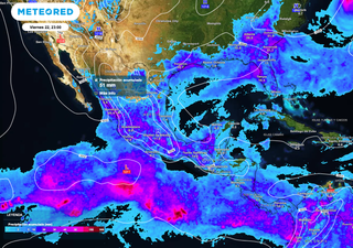 Viernes, 22 de agosto: 14 estados recibirán lluvias con acumulados de hasta 70 mm y tormentas eléctricas