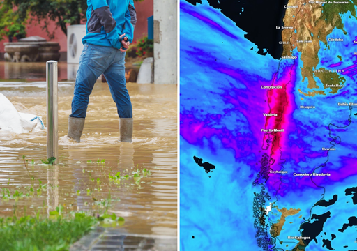 Nuevo sistema frontal llegar&aacute; a Chile este fin de semana: estas son las zonas que recibir&aacute;n m&aacute;s lluvia