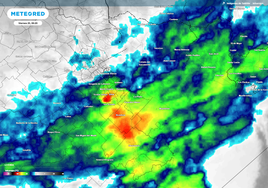 Tiempo Buenos Aires Sudestada lluvias frío fin de semana vacaciones de invierno Tiempo Buenos Aires Sudestada lluvias frío fin de semana vacaciones de invierno
