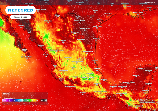 Calor con Monz&oacute;n Mexicano y dos ondas tropicales, generan lluvias este viernes en el Norte, Occidente y Centro de M&eacute;xico