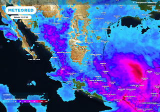 Viernes de tormentas intensas en Pen&iacute;nsula de Yucat&aacute;n, el Noroeste y franja central por Monz&oacute;n y perturbaci&oacute;n tropical
