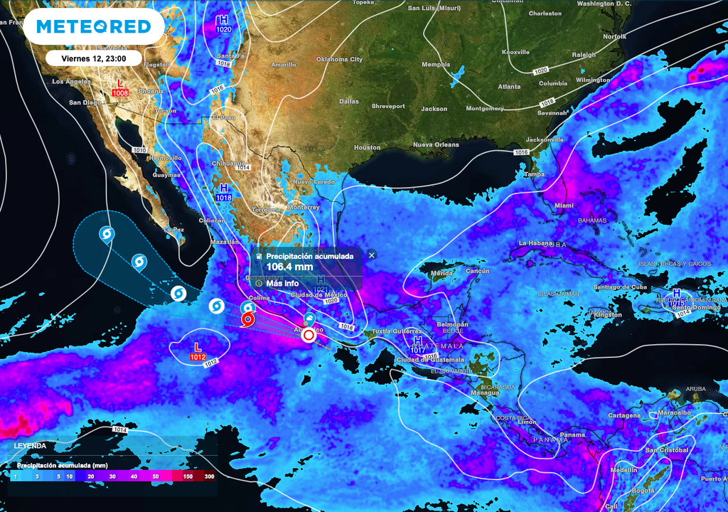 Acumulados de lluvia Acumulados de lluvia