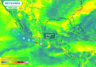 Viernes pasado por agua: aguaceros con acumulados de hasta 120 mm de lluvia en 6 estados de México