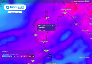 Vigilance orange : Météo-France annonce de fortes pluies en Corse au cours des prochaines heures ! Inondations en vue ?