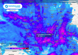 Vigilance orange : Météo-France alerte sur des orages parfois stationnaires pouvant engendrer des inondations ! 