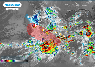 Vigilancia de la ciclón tropical Mario y zonas de inestabilidad, una en el Pacífico mexicano y otras en el Atlántico