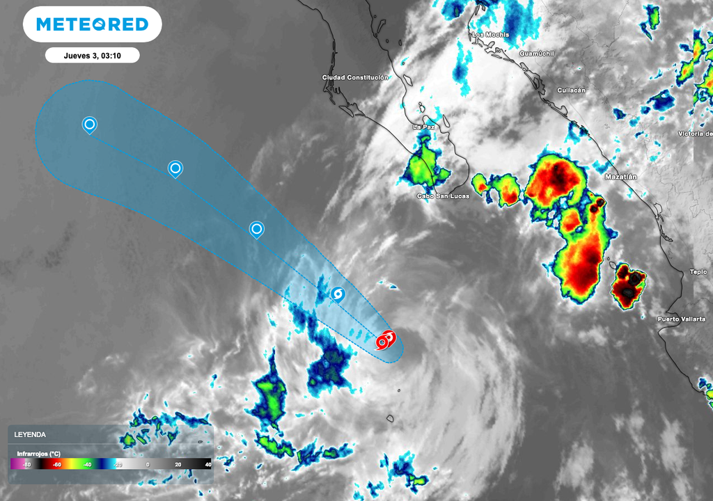 Flossie como tormenta tropical