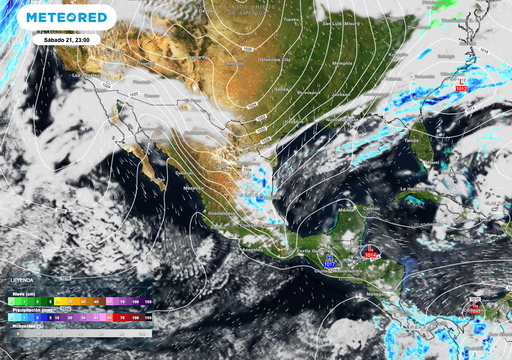 Vigilancia para el Norte y Noreste de M&eacute;xico: lluvias fuertes y vientos de hasta 80 km/h por irrupci&oacute;n de aire &aacute;rtico