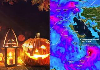 Halloween con forte maltempo in Italia: tra stasera e domani violenti temporali in Toscana, Lazio, Sardegna e Calabria