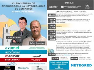 VII Encuentro de Aficionados a la Meteorología de Beniarrés