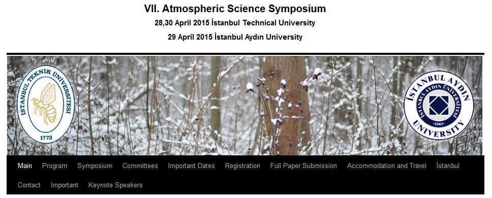 Vii Simposio Sobre La Ciencia Atmosférica (Atmos2015)