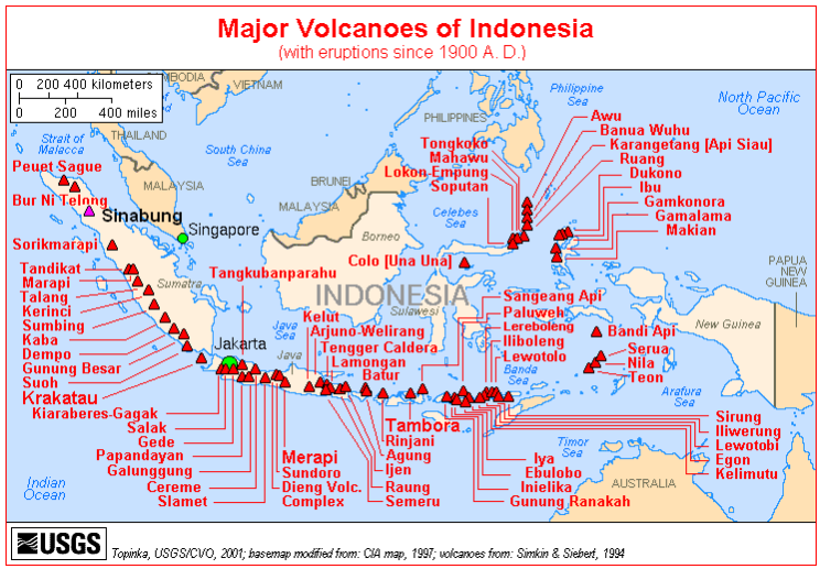 Violenta Erupción De Volcán Sinabung, Sumatra Violenta Erupción De Volcán Sinabung, Sumatra