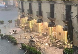 Violento downburst si abbatte su Catania (non un tornado): i video