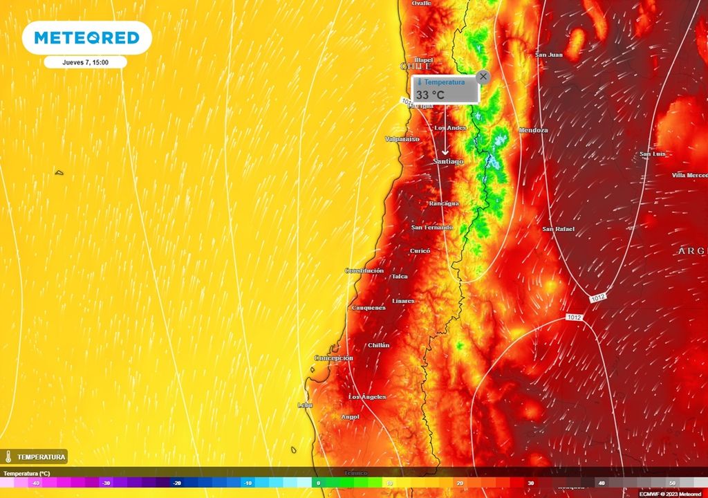 temperaturas previstas modelo ECMWF temperaturas previstas modelo ECMWF