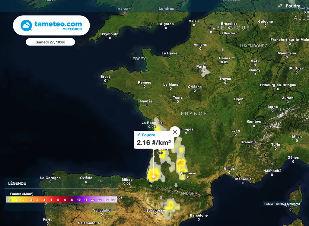L'activité électrique s'annonce localement forte.