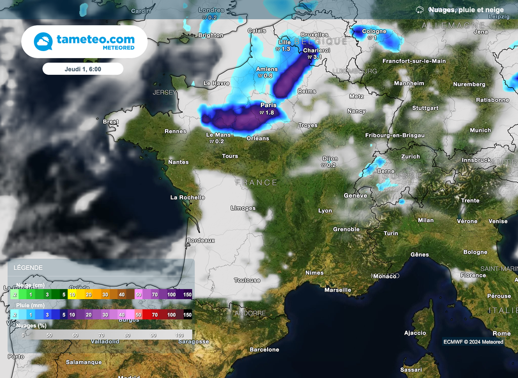 Des orages pourront encore se présenter cette nuit et demain matin. Des orages pourront encore se présenter cette nuit et demain matin.