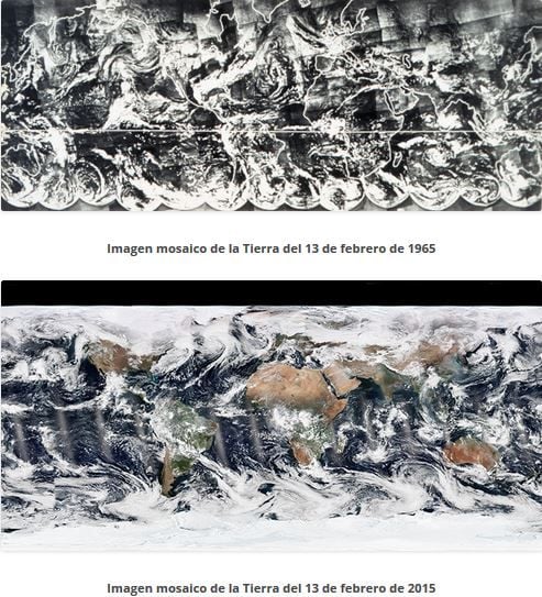 Vistas Globales De Nuestro Planeta: Antes Y Ahora