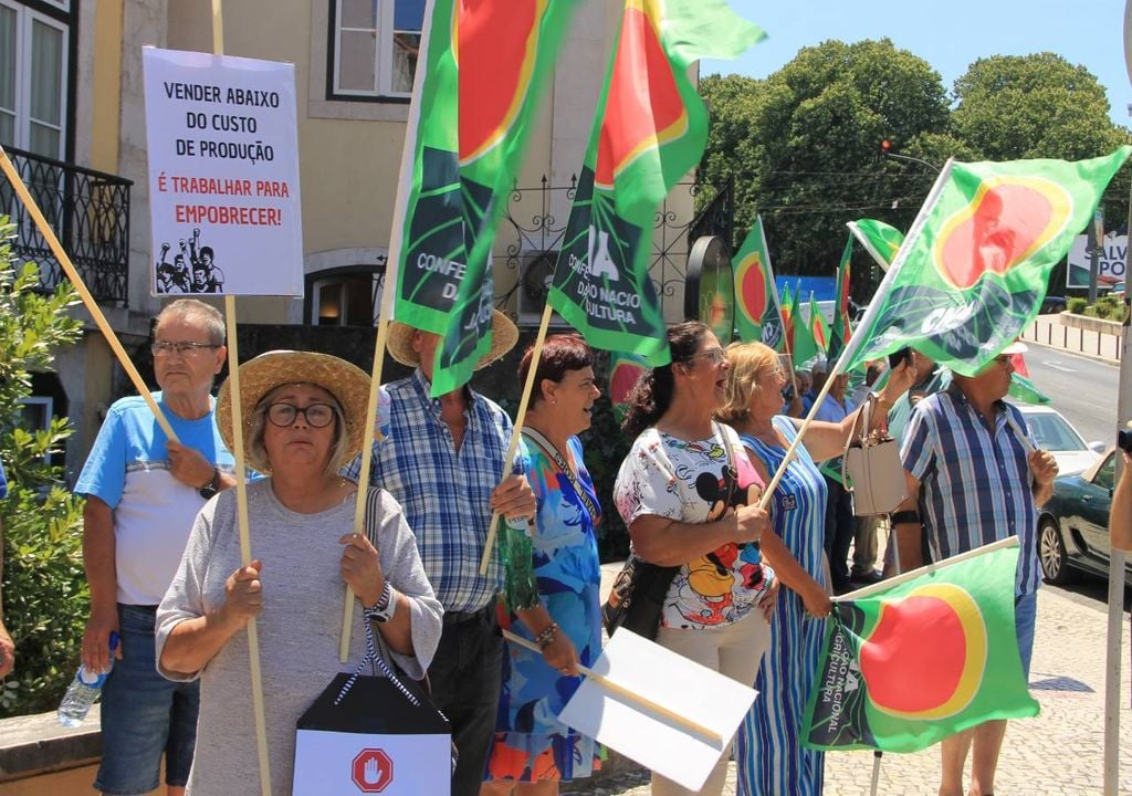 Manifestação de viticultores Manifestação de viticultores
