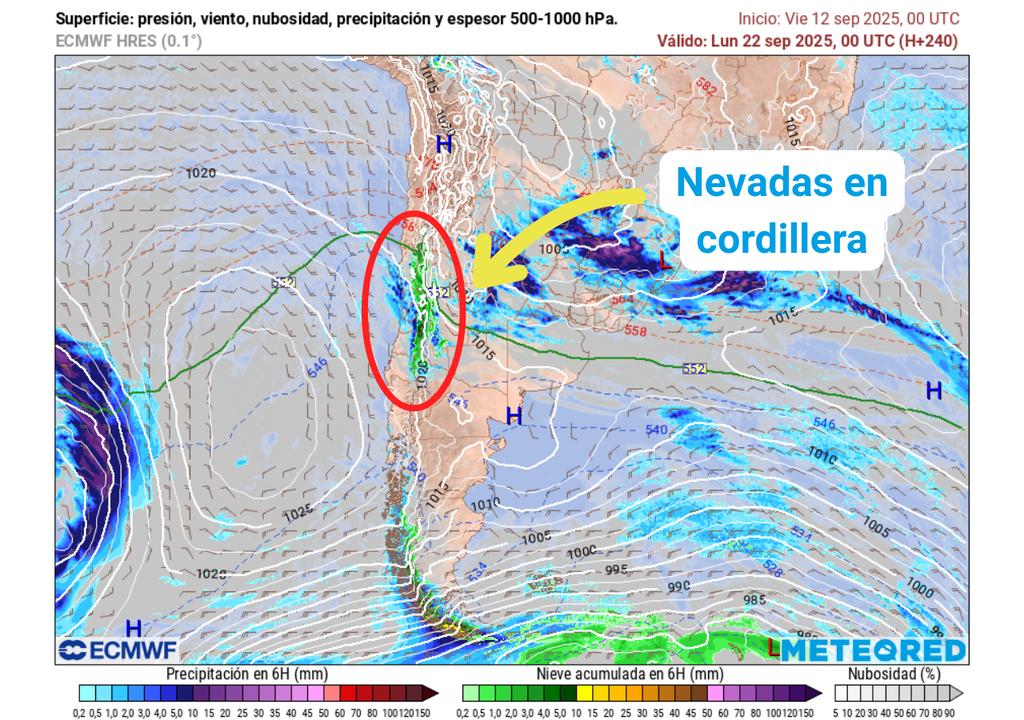 precipitaciones previstas