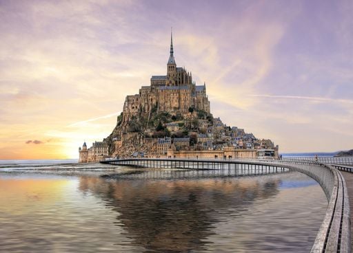 Voir le Mont Saint-Michel entour&eacute; d'eau&nbsp;: quelles sont les dates &agrave; ne pas rater en 2026&nbsp;?