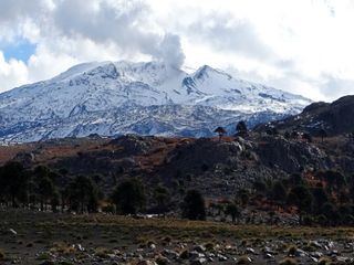 Volcán Copahue en alerta amarilla