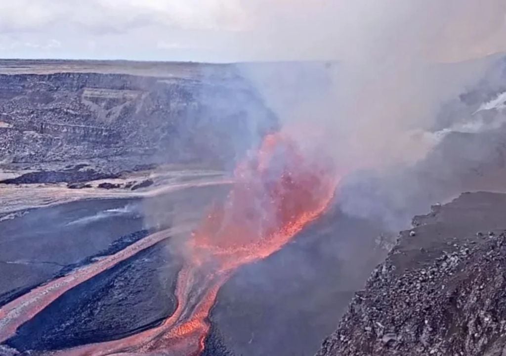 Lava del volcán Kilauea supera los 100 metros, Meteored, Chile Lava del volcán Kilauea supera los 100 metros, Meteored, Chile