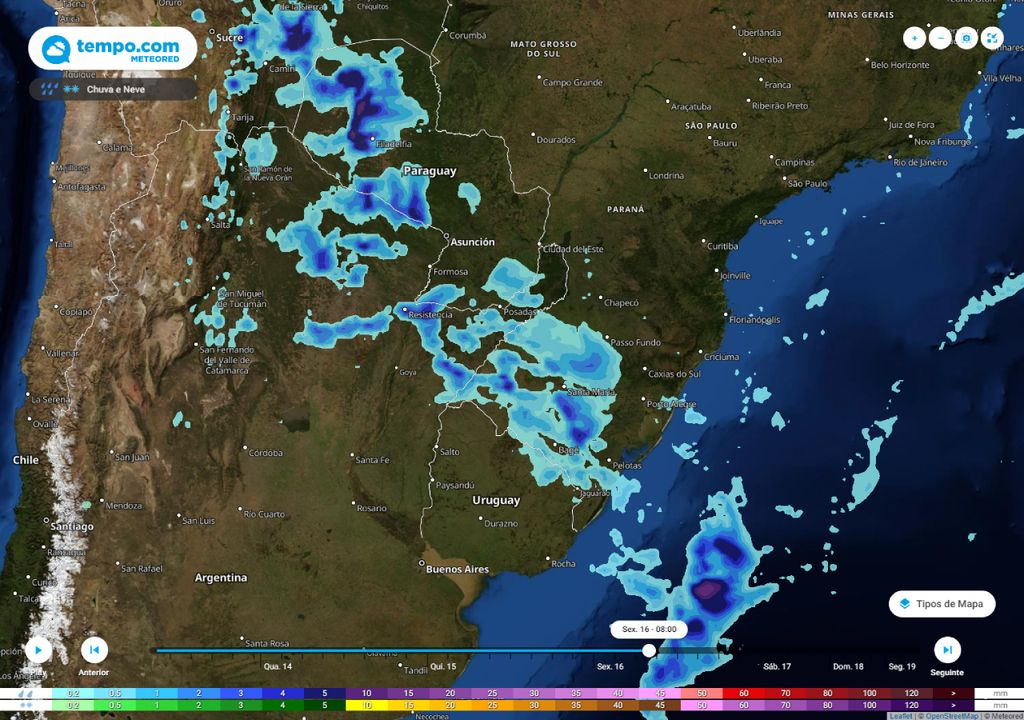 chuvas no Rio Grande do Sul