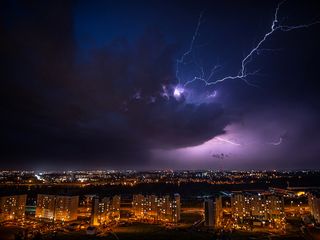 Volvieron las tormentas con granizo a Buenos Aires