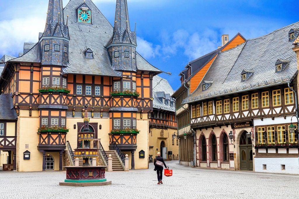 Wernigerode Fachwerk im Harz: Wernigerode setzt auf Farbe. Foto: Pixabay