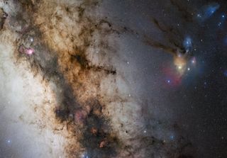 Voraz, pero quizás no demasiado, el agujero negro supermasivo Sgr A* en el centro de nuestra galaxia