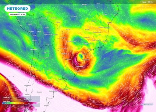 V&oacute;rtice cicl&ocirc;nico traz mudan&ccedil;a com chuvas e al&iacute;vio do calor&atilde;o em 7 estados; confira a previs&atilde;o