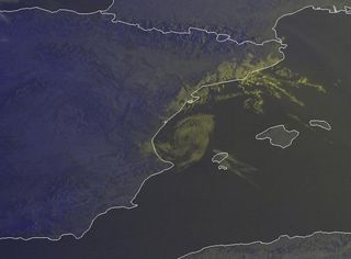 Vórtice mediterráneo de niveles bajos