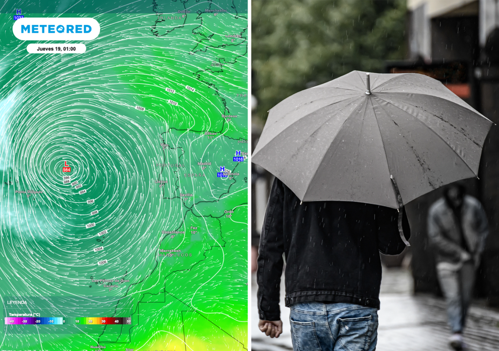 Nuevas borrascas aparecerán al oeste y este de la Península Ibérica a mediados de la próxima semana. Poco después, podría volver la lluvia a gran parte de España.