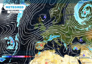 Vuelco en la previsi&oacute;n: la inminente formaci&oacute;n de un bloqueo brit&aacute;nico alterar&aacute; el patr&oacute;n meteorol&oacute;gico en Espa&ntilde;a