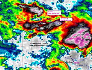 Vuelo AirAsia 8501: análisis meteorológico preliminar