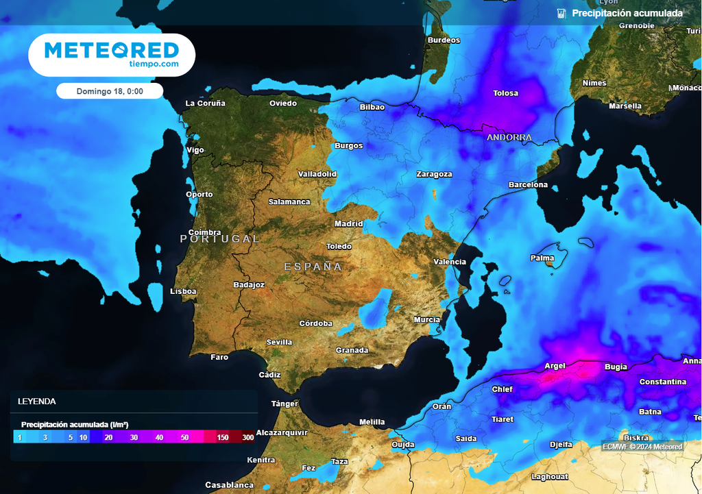 Lluvias España Lluvias España