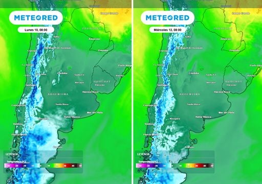 Vuelve a golpear el fr&iacute;o polar: heladas de hasta -15 &deg;C y nieve en el pa&iacute;s hasta el martes