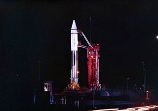 Vuelve a la Tierra un cohete de 1966