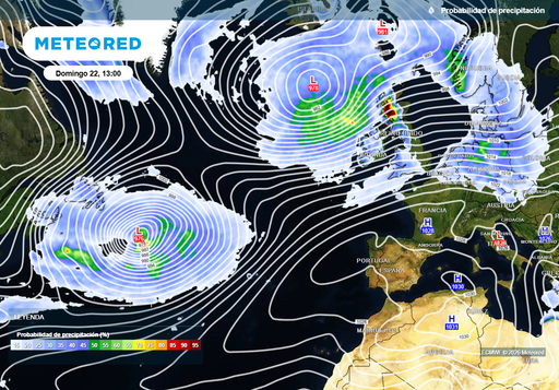 Vuelve el fen&oacute;meno que enero olvid&oacute;: cambio en los centros de presi&oacute;n que afectar&aacute; al tiempo de Espa&ntilde;a