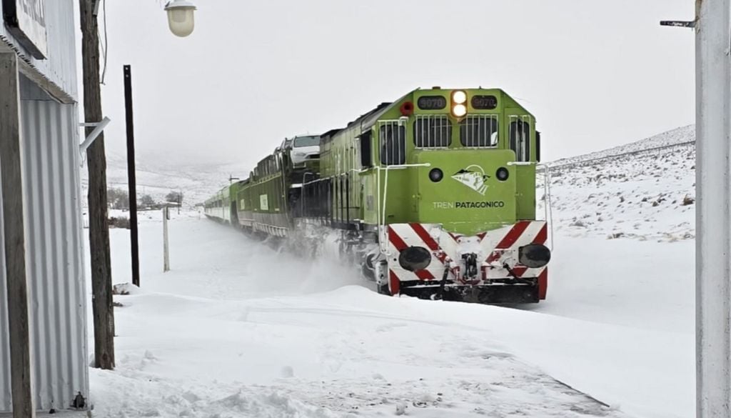 Con un recorrido de más de 800 kilómetros, el Tren Patagónico conecta la costa atlántica con la cordillera. | Foto: Gobierno Río Negro